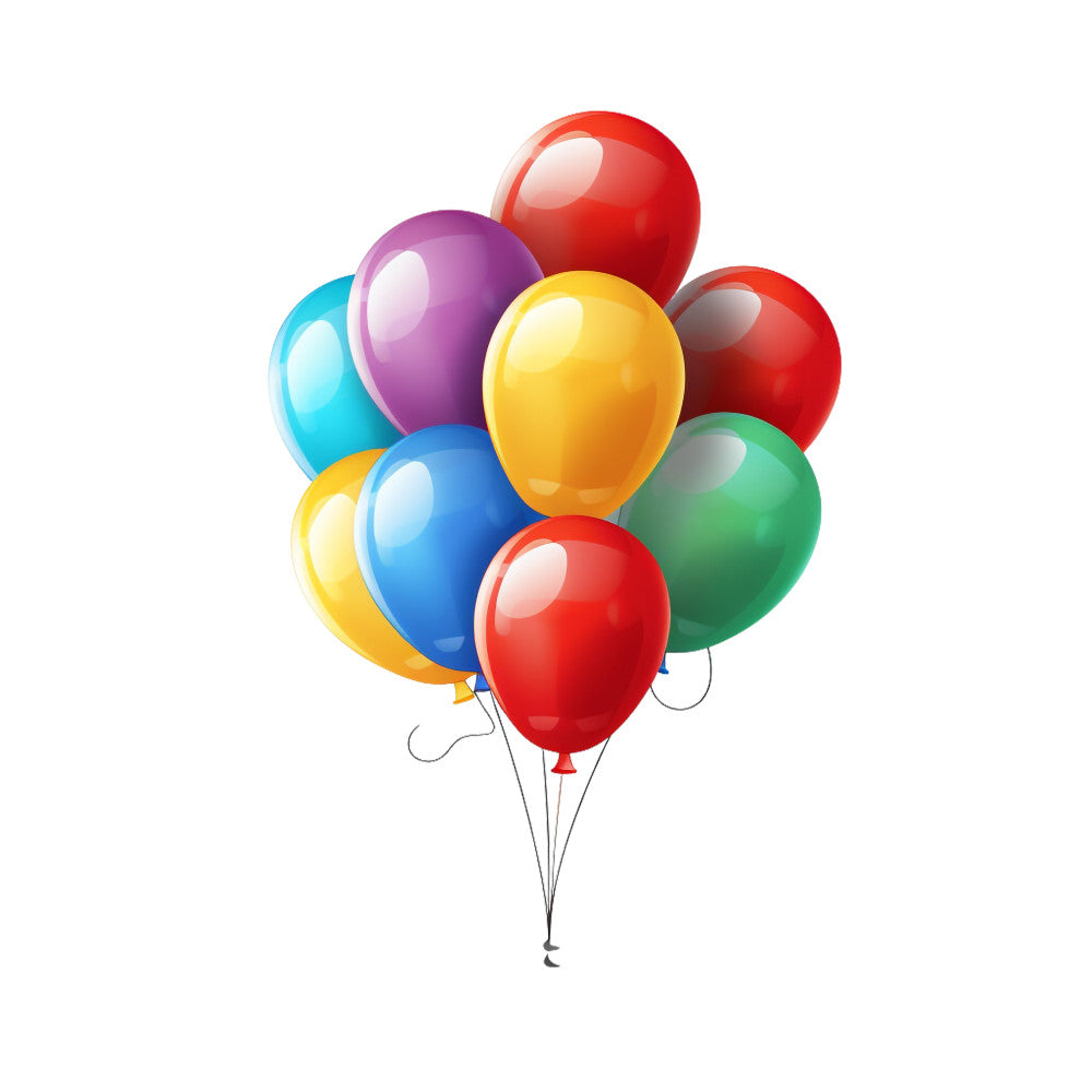 Party Balloons Fabric Panel 42