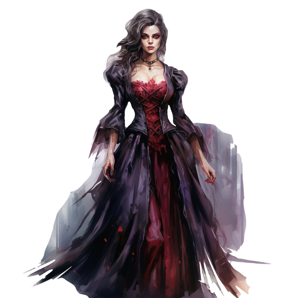 Vampire Saga Fabric Panel 7