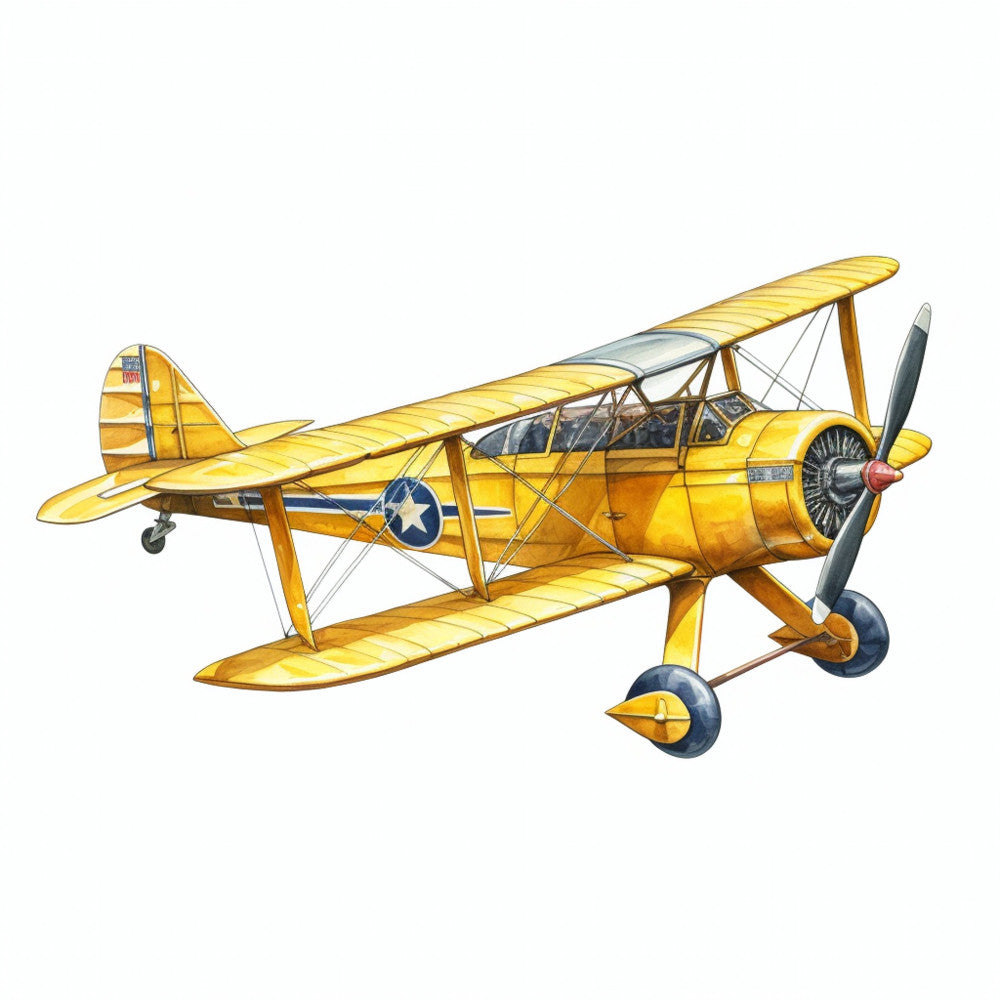 Wright Biplane Fabric Panel 25