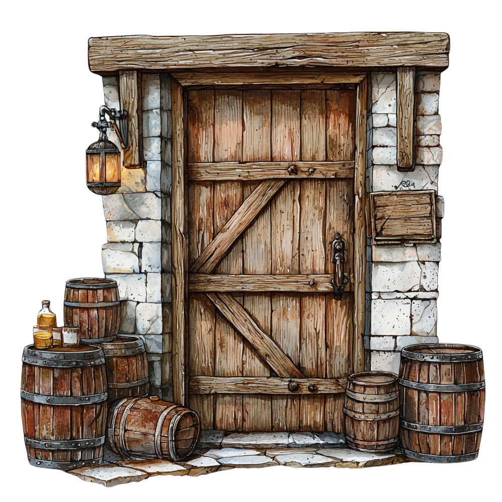 Bourbon Trail Fabric Panel 10