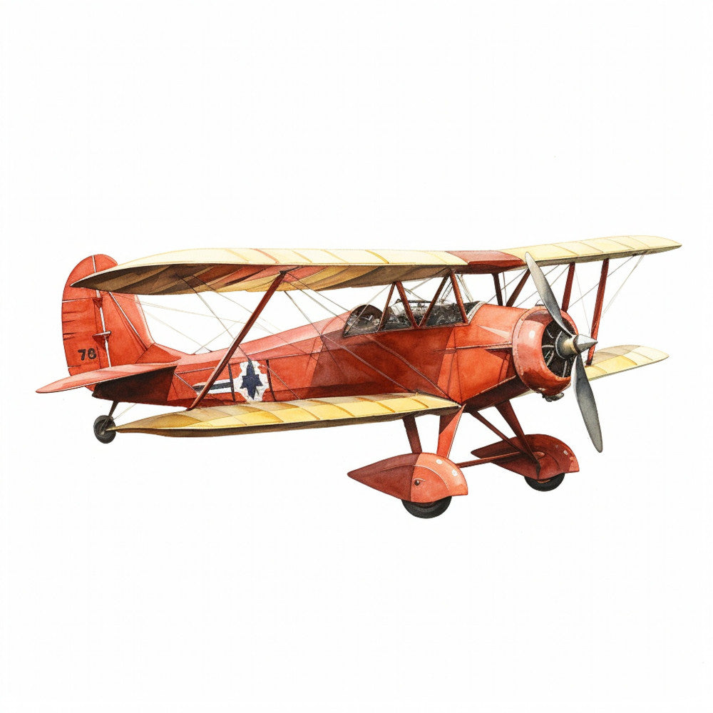 Wright Biplane Fabric Panel 20