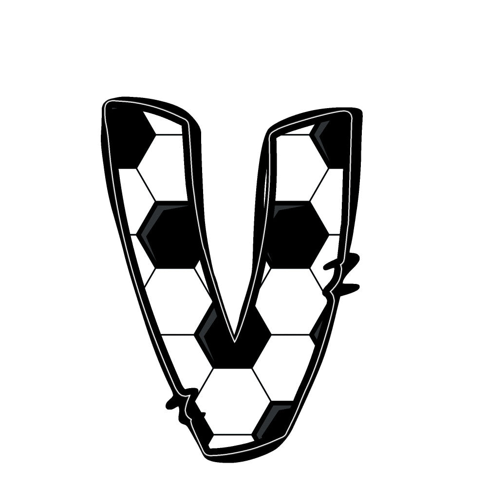 Soccer Alphabet Fabric Panel 21