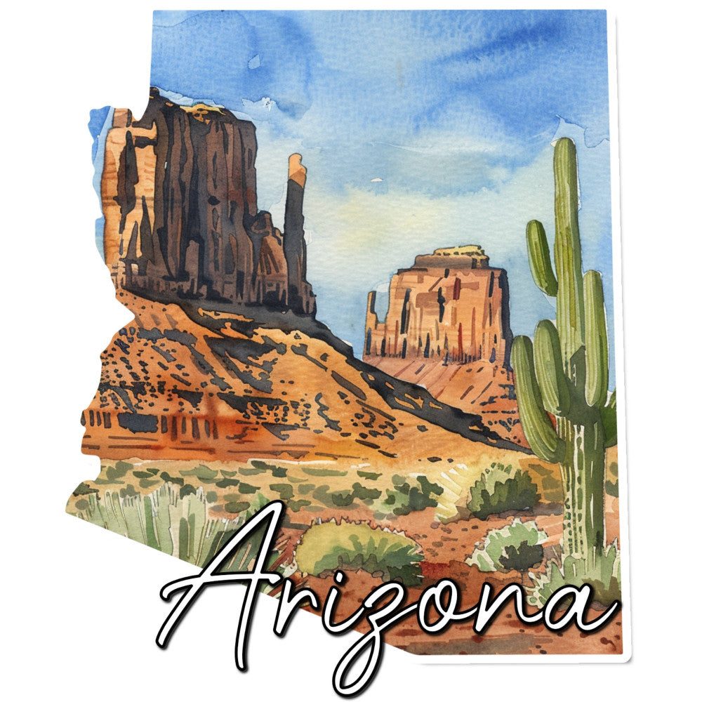 50 States Scene Fabric Panel 6