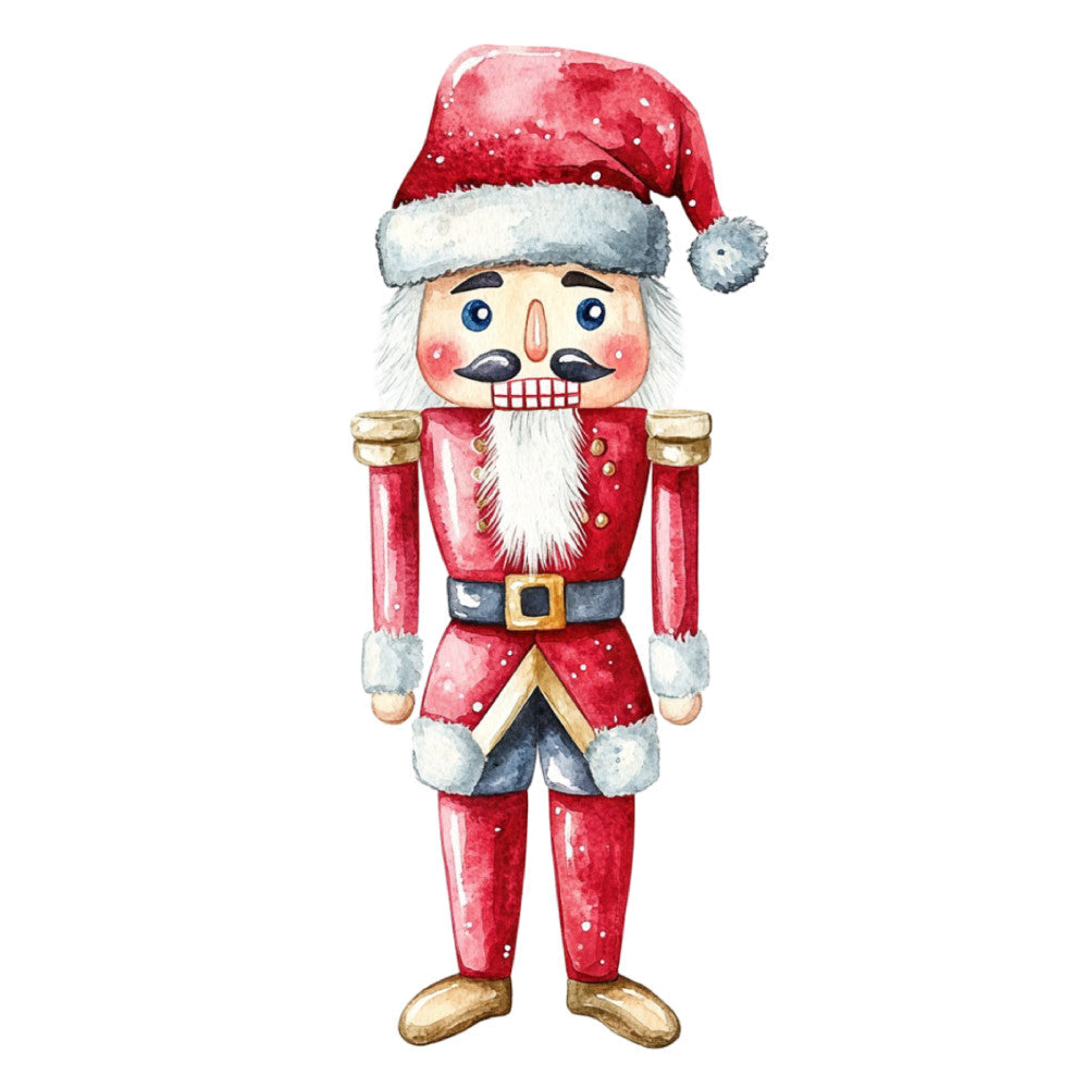 Classic Christmas Nutcrackers Fabric Panel 15