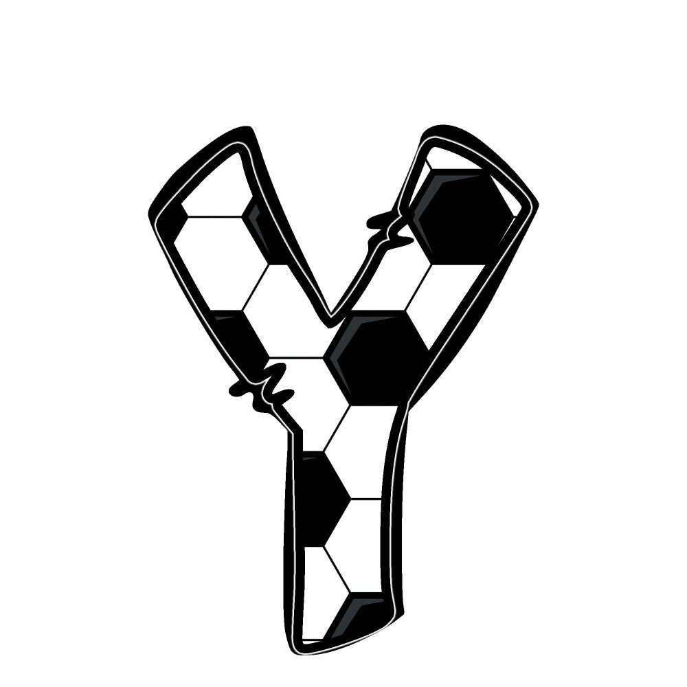 Soccer Alphabet Fabric Panel 24