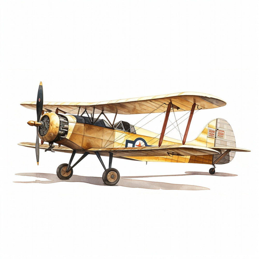 Wright Biplane Fabric Panel 7