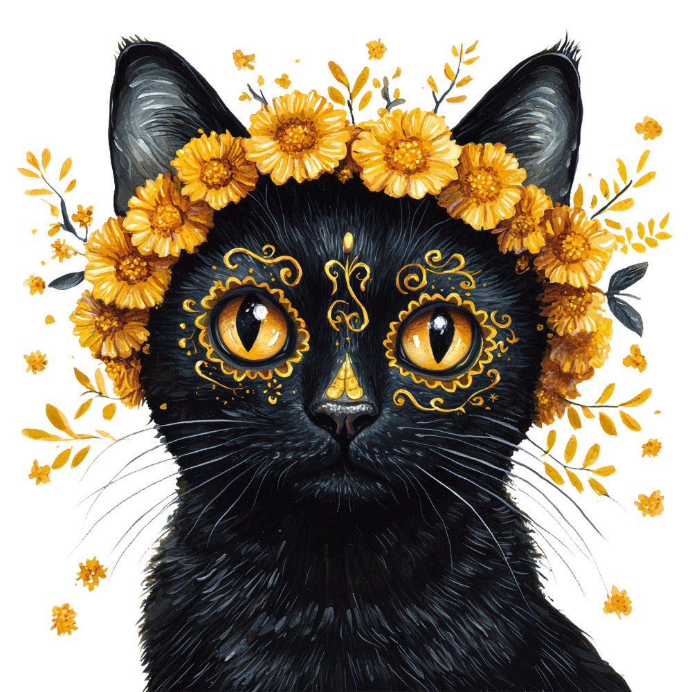 Pets de Los Muertos Fabric Panel 27