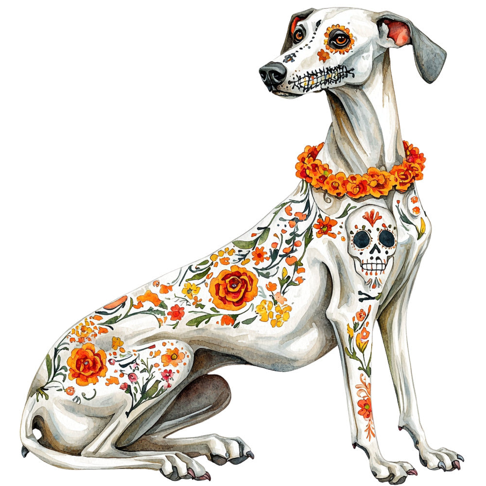 Pets de Los Muertos Fabric Panel 11