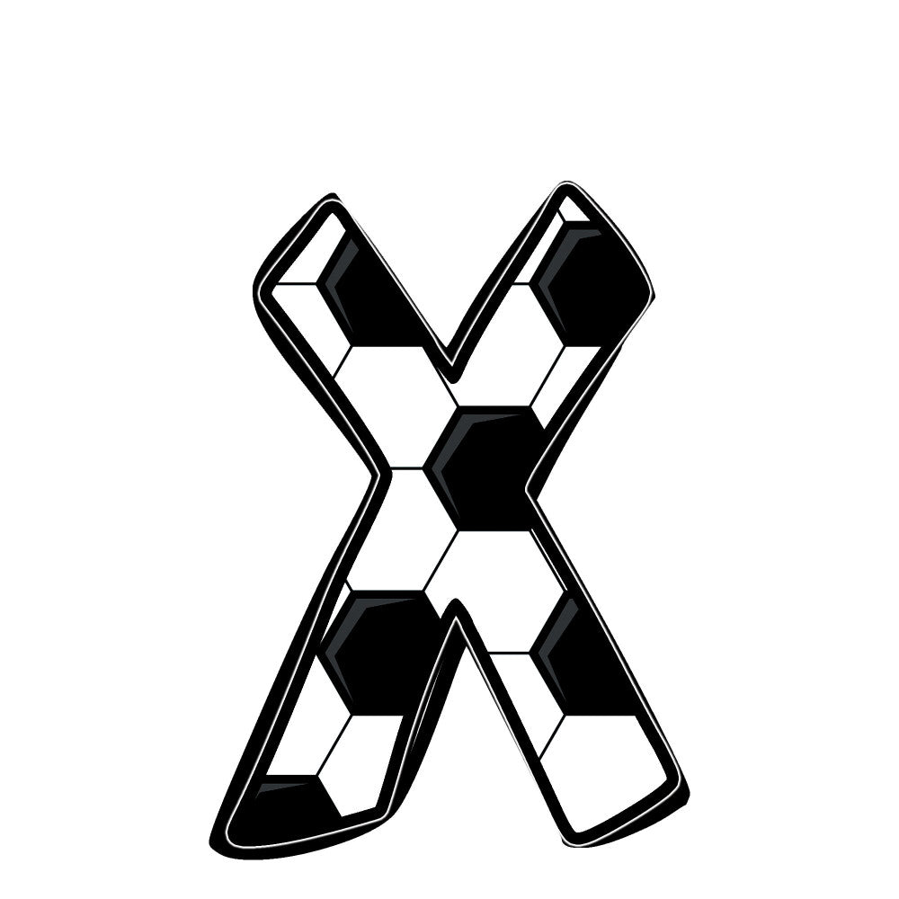 Soccer Alphabet Fabric Panel 23