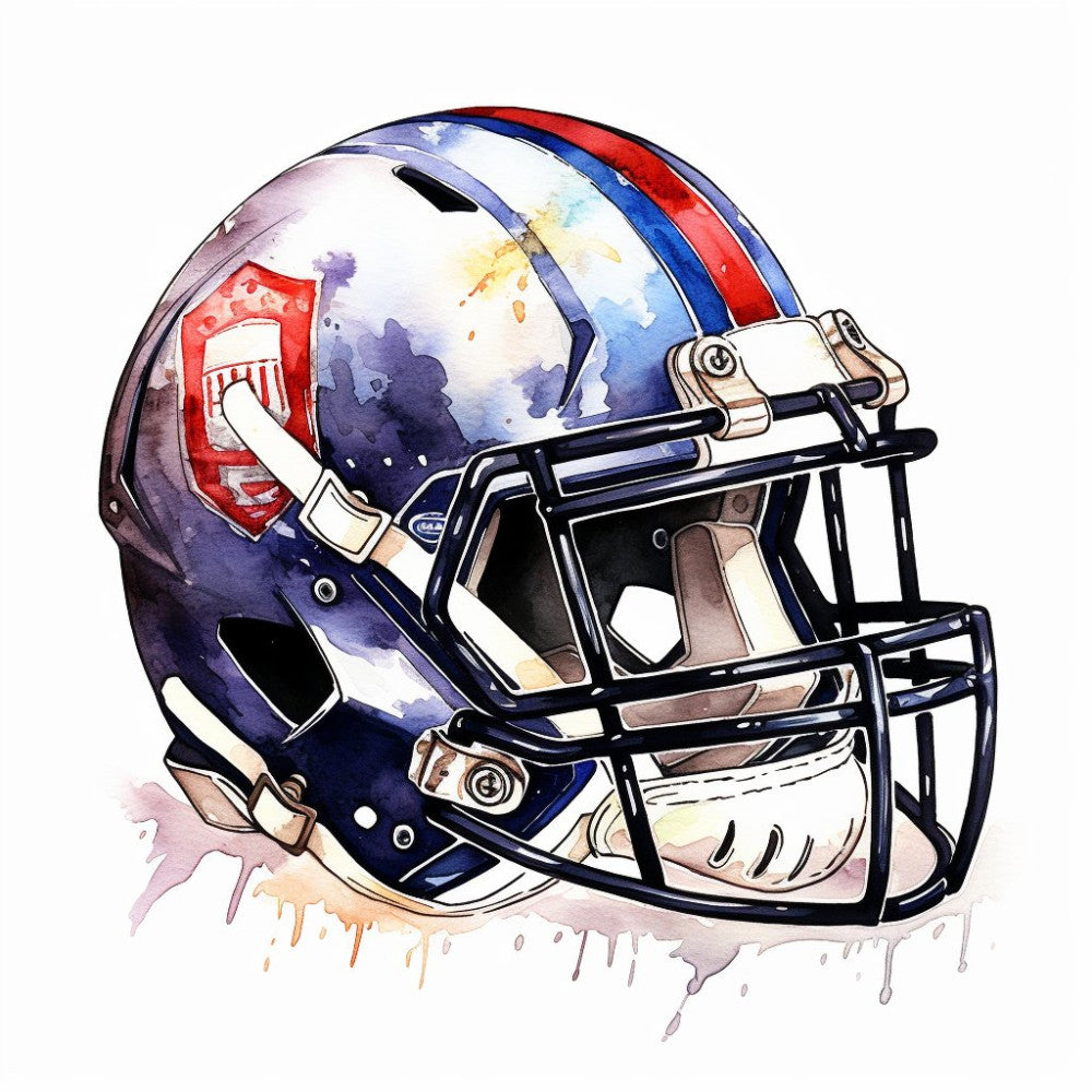 Splash Football Fabric Panel 1