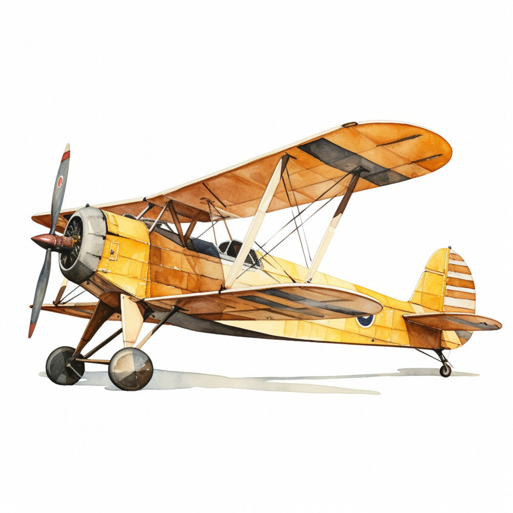 Wright Biplane Fabric Panel 2