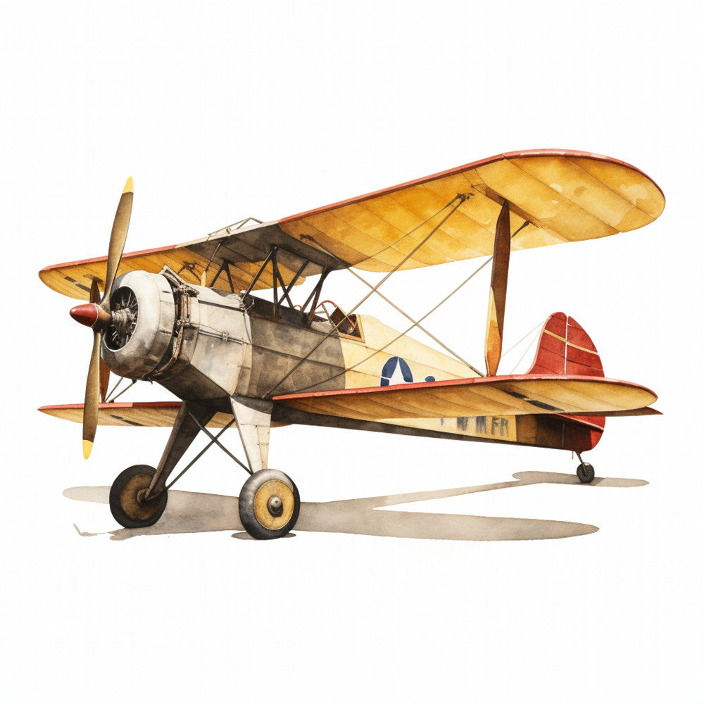Wright Biplane Fabric Panel 21