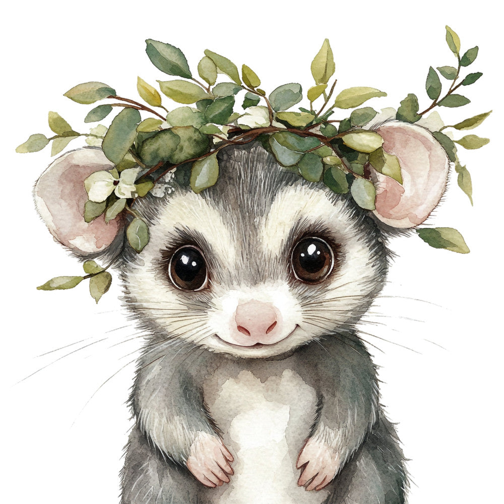 Fall Animal Portrait Fabric Panel 19