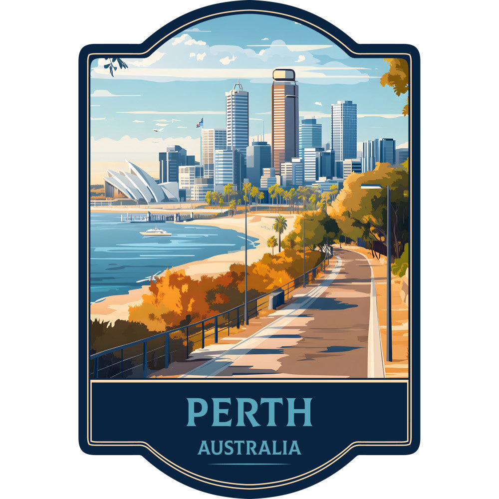 World Cities Poster Fabric Panel 1