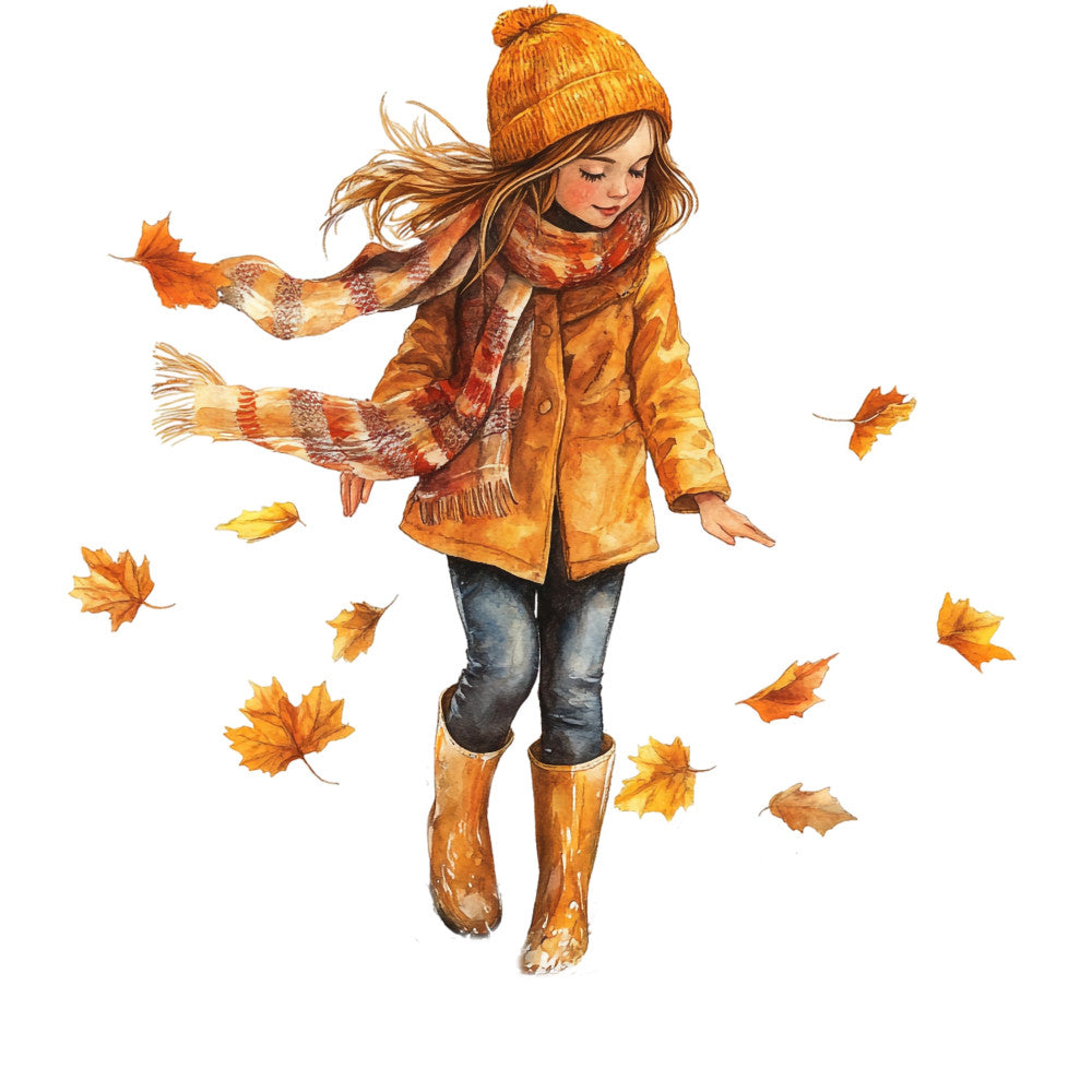 Rainy October Fabric Panel 14