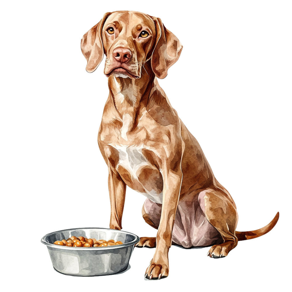 Watercolor Vizslas Fabric Panel 34
