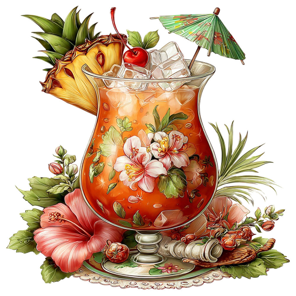 Whimsical Summer Fabric Panel 19