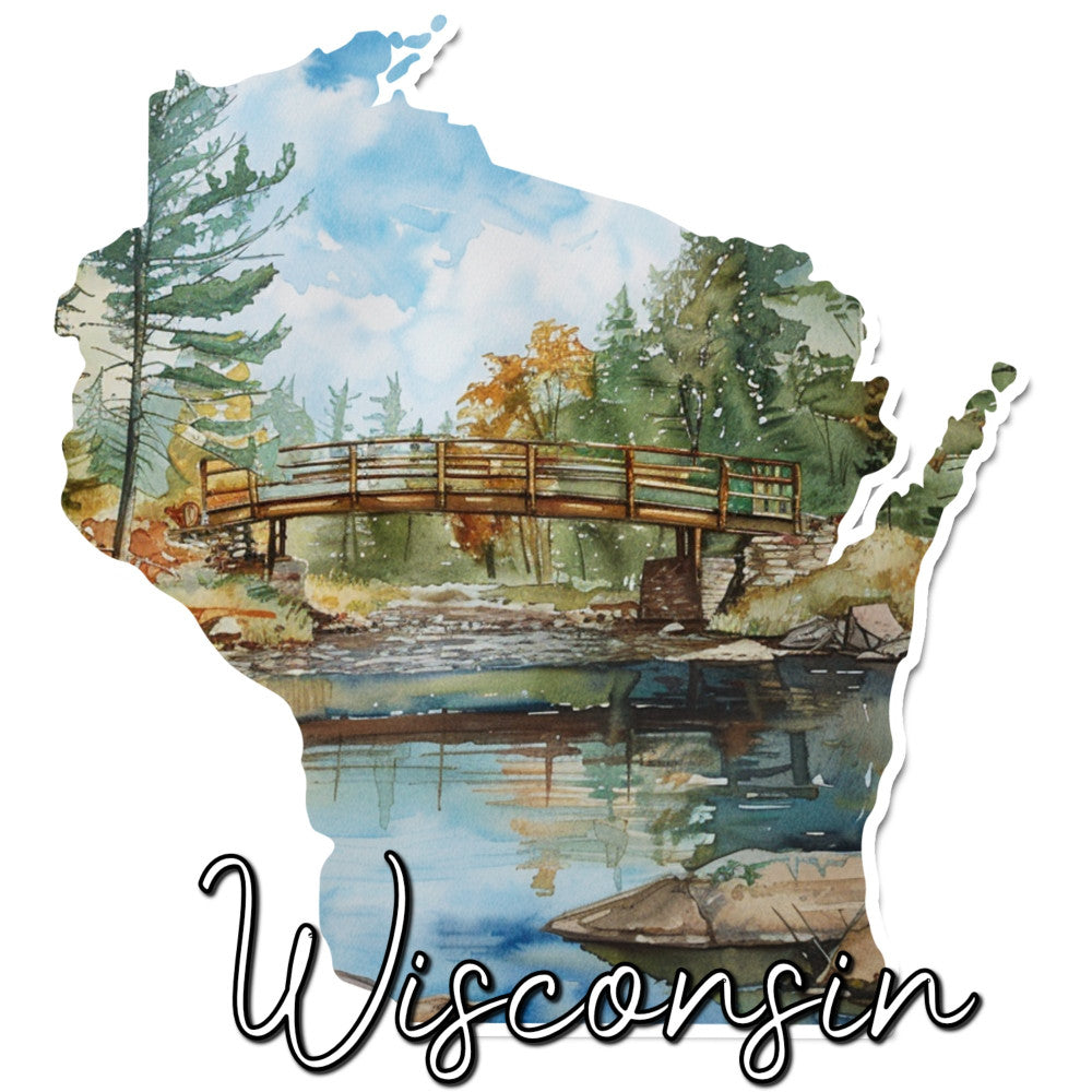 50 States Scene Fabric Panel 38