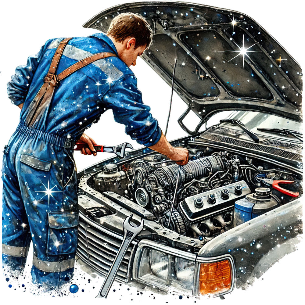 Mechanics Fabric Panel 18