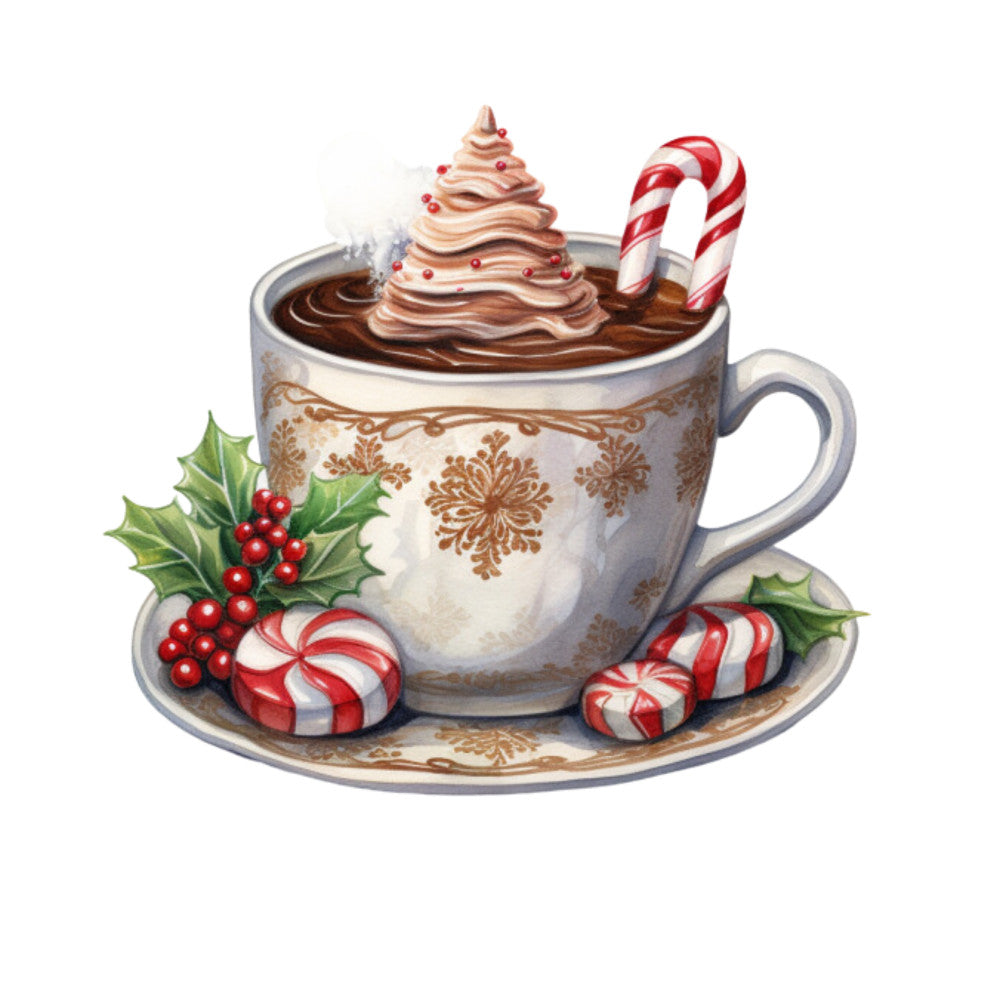 A Retro Christmas Fabric Panel 5