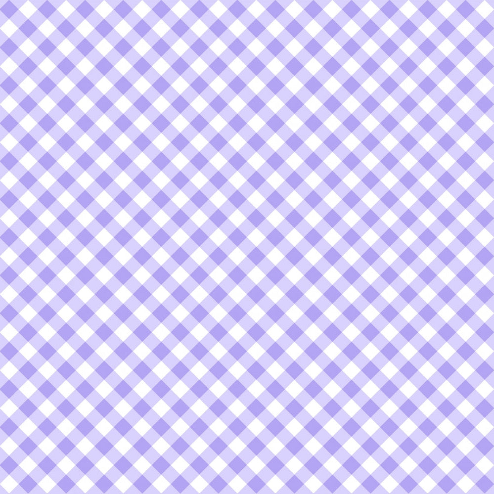 Barely Basics Gingham Quilting Cuddle Bellflower Fabric Per Yard
