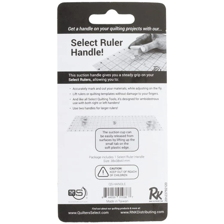Quilters Select Ruler Handle Rnk Distributing