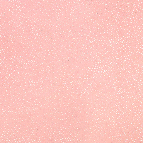 Blush/Silver Sparkle Cuddle Glitter 58/60" Fabric Per Yard