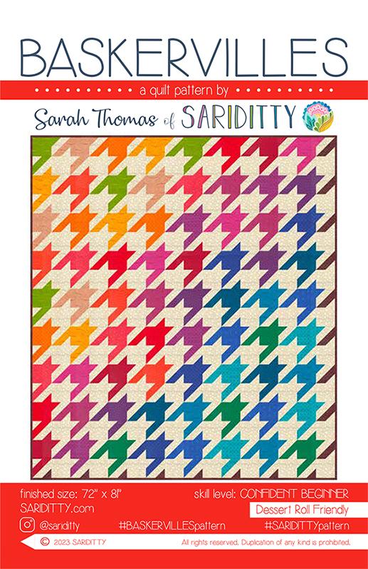 Baskervilles Pattern by Sariditty Moda Fabrics