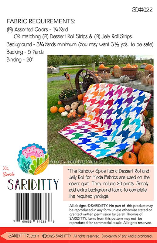 Baskervilles Pattern by Sariditty Moda Fabrics