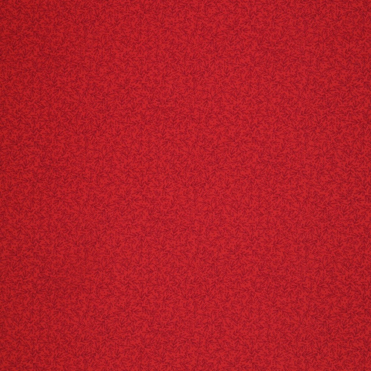 Sewing Season Packed Sprigs Red 44"/45" Fabric Per Yard