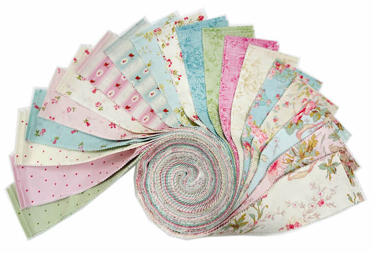 Charlotte by Clothworks - 2.5" Roll (40 Strips)