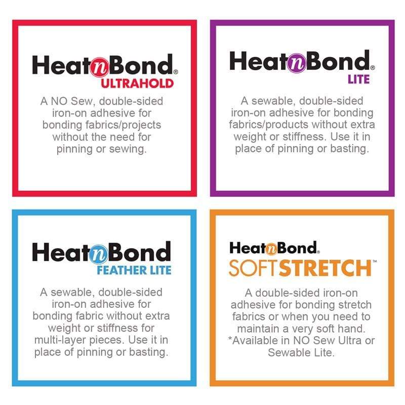 Heatnbond FeatherLite Iron-On Adhesive Roll Display Box, 17 in x 75 yds