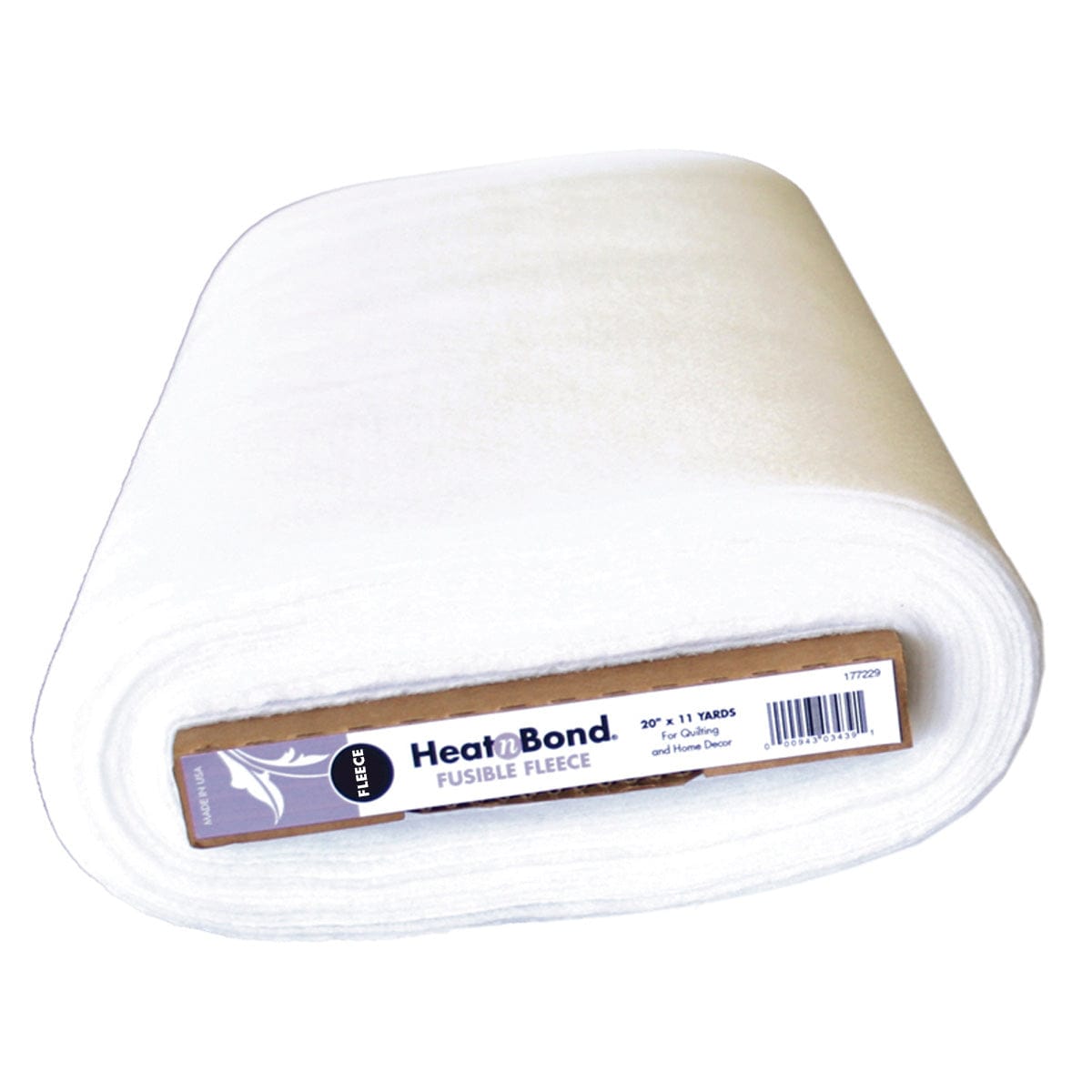 HeatnBond Fusible Fleece, White 20 in