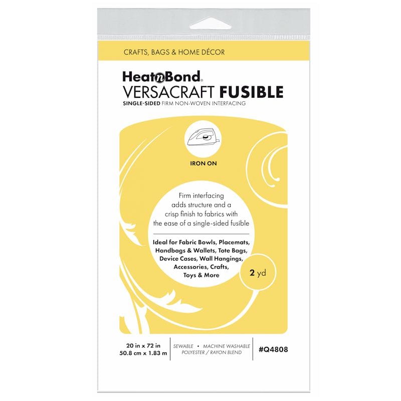 HeatnBond VersaCraft Firm Non-Woven Single-Sided Fusible Pack, 20 in x 2yd