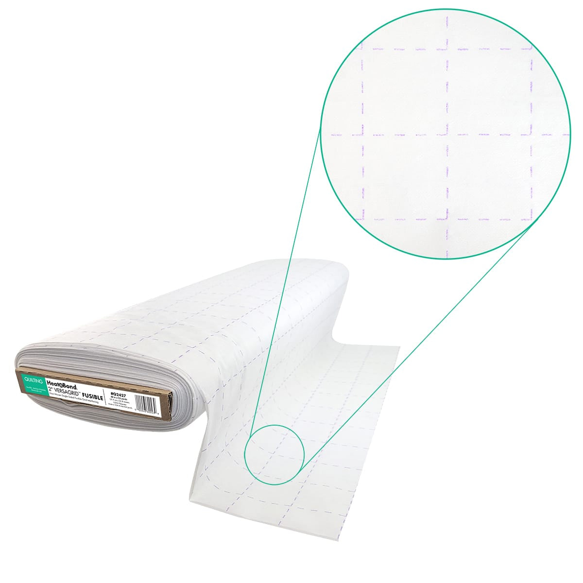 HeatnBond VersaGrid Fusible Non-Woven 2 inch Grid, 48 in