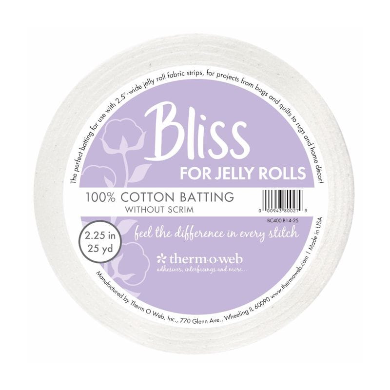 Bliss for Jelly Rolls 100% Cotton 2.25 in x 25 yd