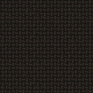 MY Woolies Flannel Basket Weave Black F18509 JA