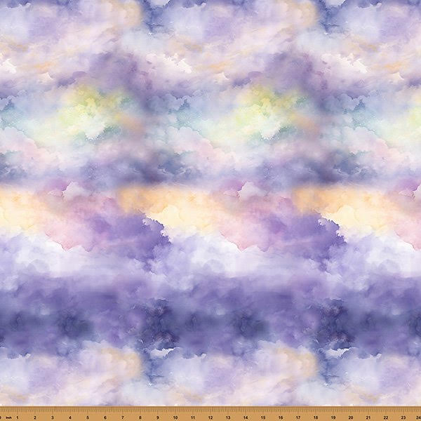 Hoffman 223 Orchid Stardust Fables 43"/44" Fabric Per Yard