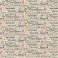 Clothworks On Lake Time Words quilting fabric in Light Khaki