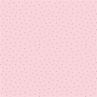 Charlotte - Pin Dot - Light Pink 44" / 45" Fabric Per Yard