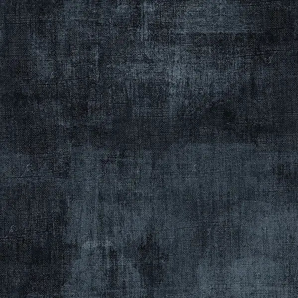 Blue Dark Denim Dry Brush Cotton Wideback Fabric Per Yard Wilmington Fabrics