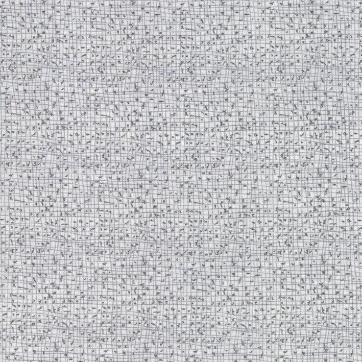 Grey Heather Thatched Cotton Wideback Fabric per yard - Linda's Electric Quilters