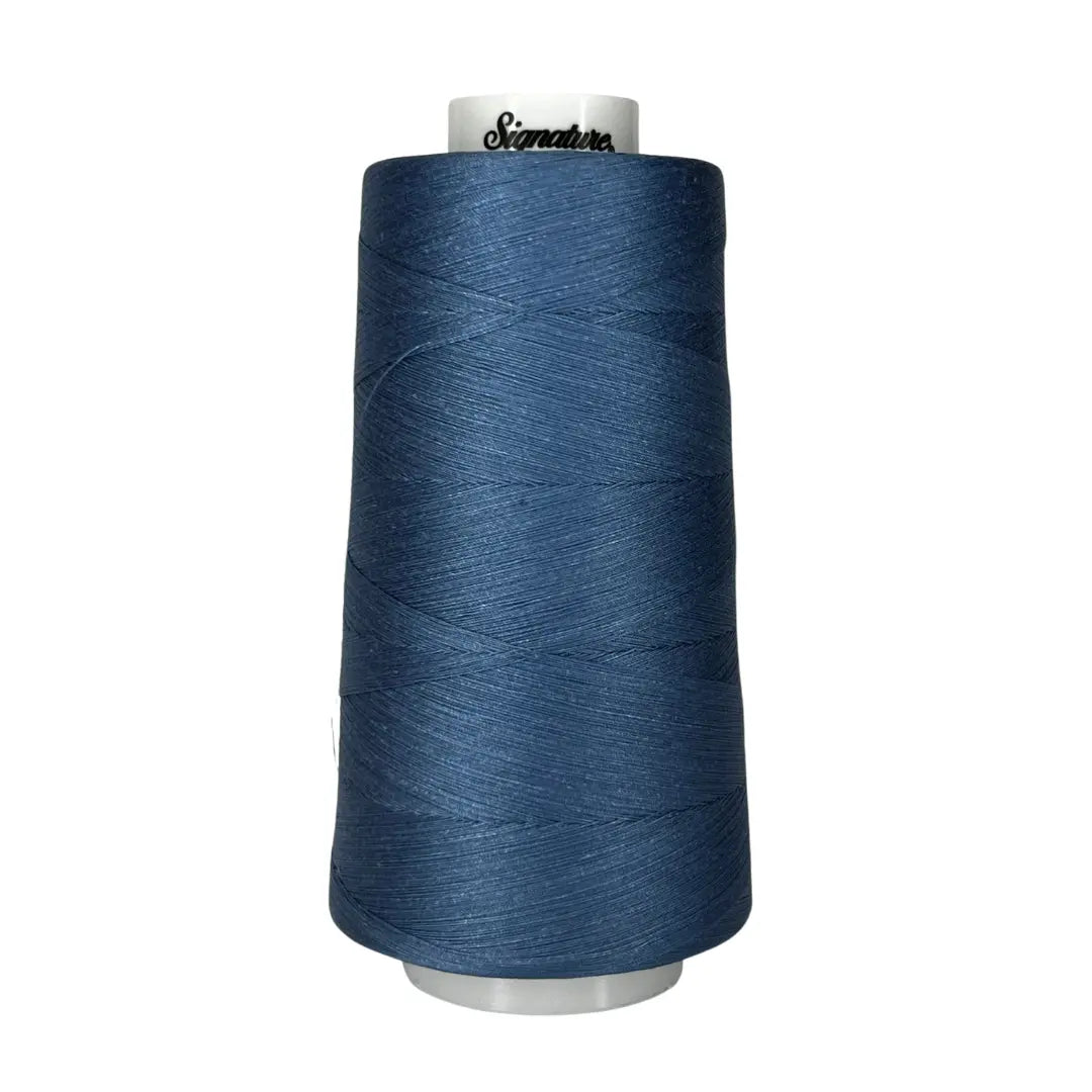 814 Chicory Blue Signature Cotton Thread - Linda's Electric Quilters
