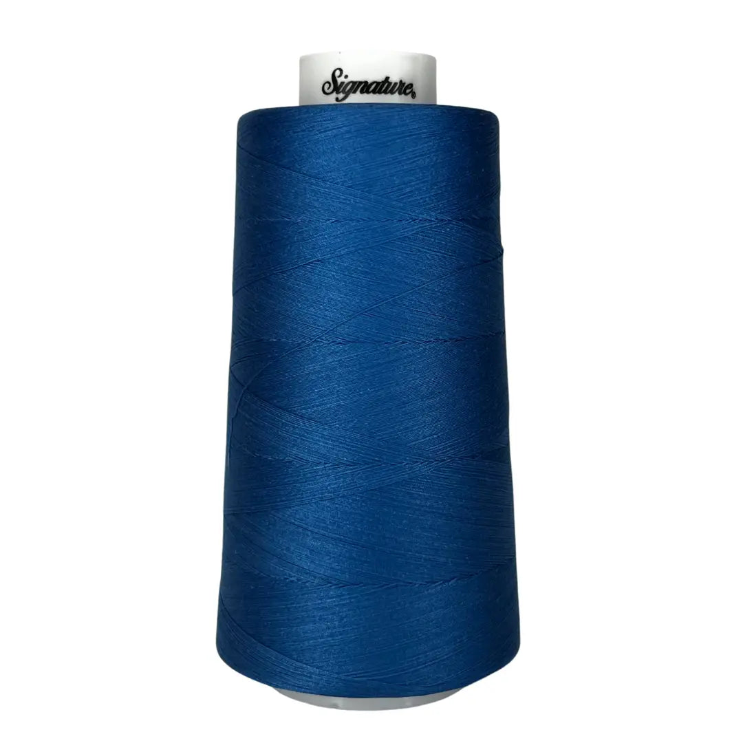 815 Tango Blue Signature Cotton Thread - Linda's Electric Quilters