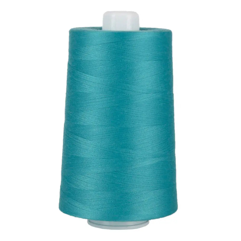 3090 Medium Turquoise Omni Polyester Thread - Linda's Electric Quilters