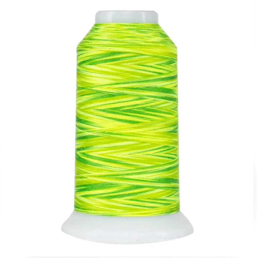 9064 Fresh Lime Omni Variegated Polyester Thread - Linda's Electric Quilters