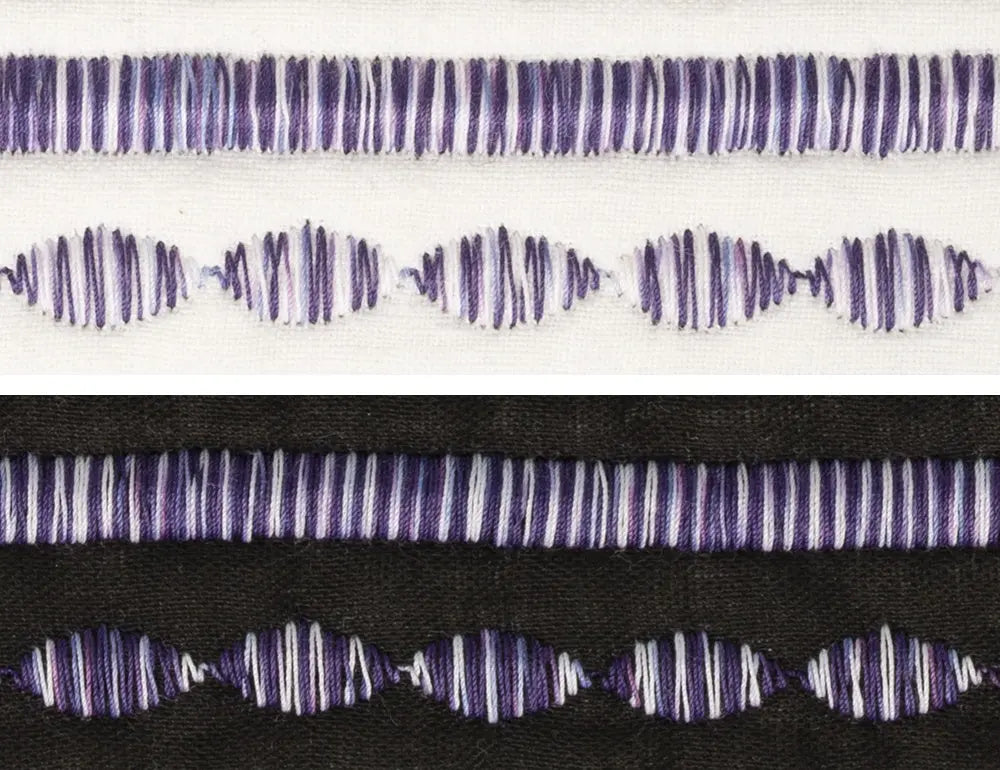 824 Purple/White Superior Spirit Variegated Polyester Thread - Linda's Electric Quilters