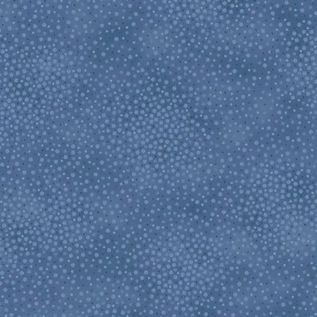 Blue Steel Spotsy Wideback Cotton Fabric per yard