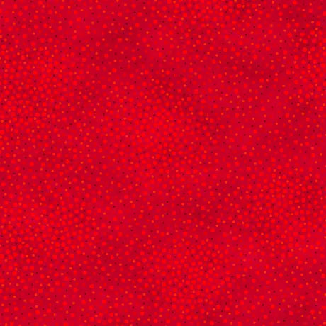 Red Vibrant Spotsy Wideback Cotton Fabric per yard