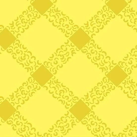 Yellow Seymour Plaid Wideback Cotton Fabric Per Yard - Linda's Electric Quilters